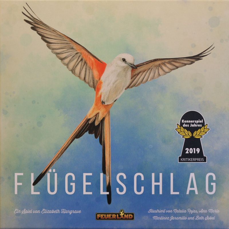 Flügelschlag Cover des Brettspiels 'Flügelschlag'